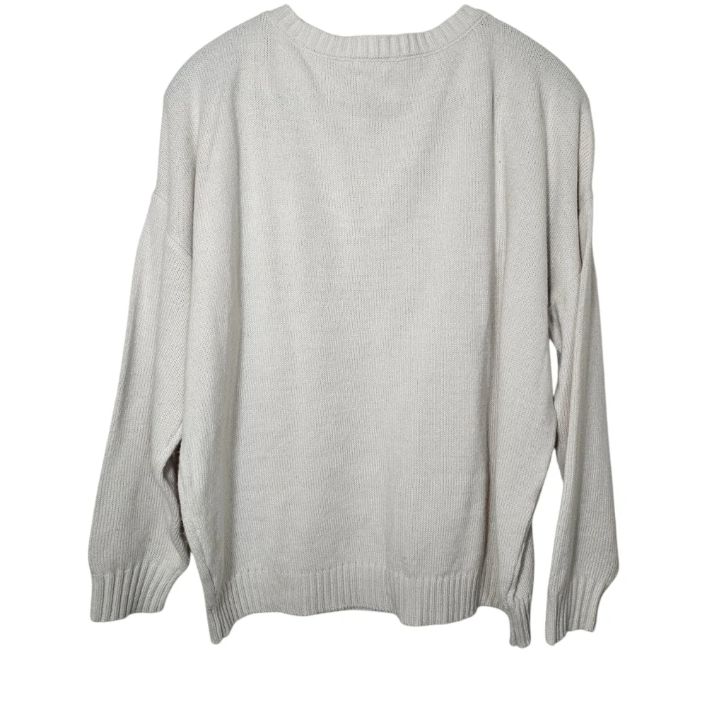 saltwater LUXE Take Me to Paradise Sweater in Cream•Size Large•NWOT! - Picture 9 of 9